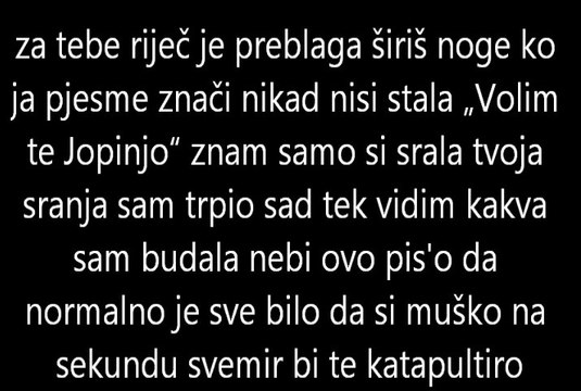 Jopa - Za nju 2 | Lyrics On Screen HQ |