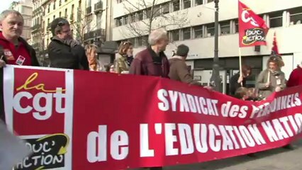 Marseille : journée de mobilisation de la fonction publique