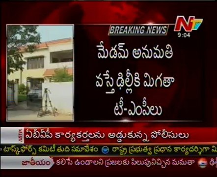 Telangana MPs to submit resignations to Sonia