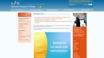 Les services en ligne de la CFE pour les entreprises