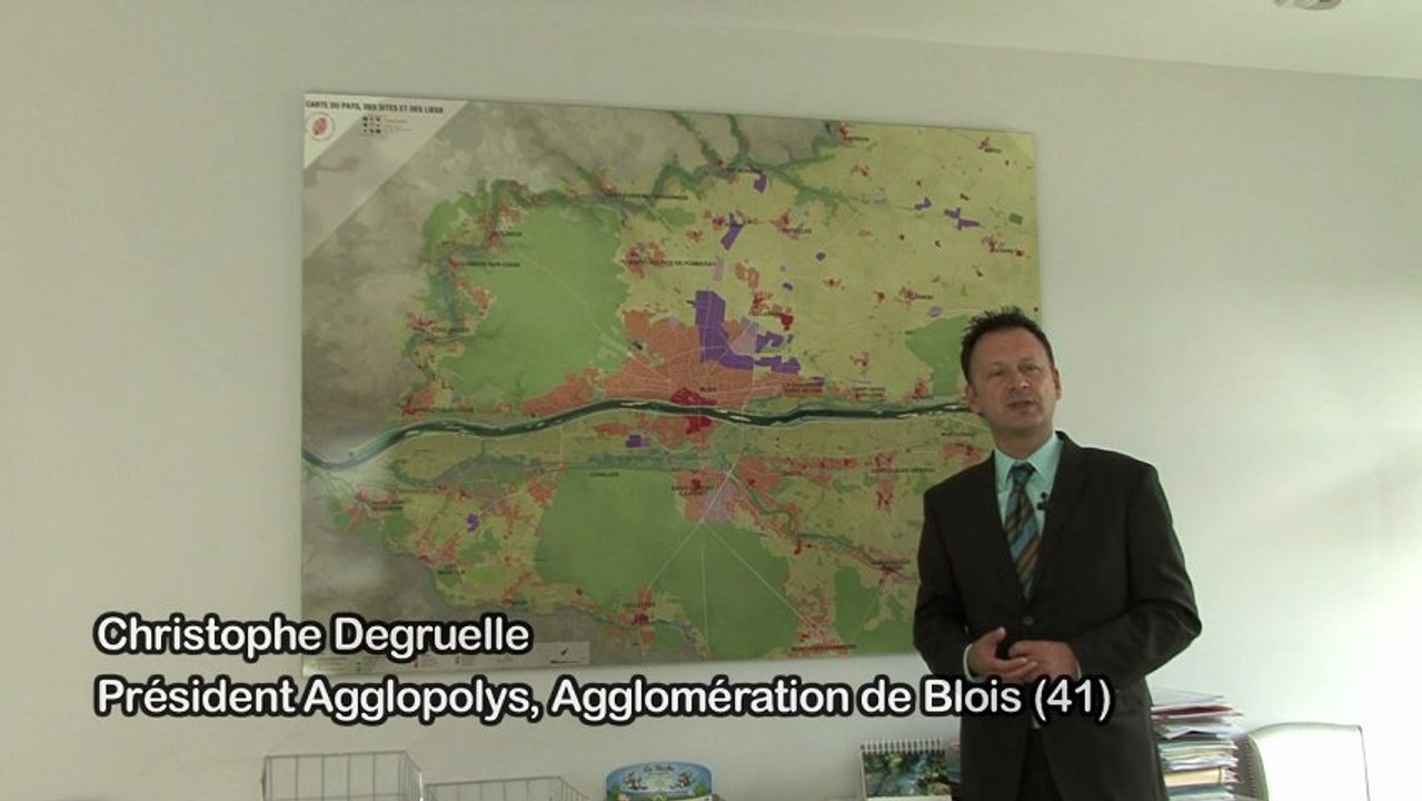 Paroles d’élu : Christophe Degruelle (Agglopolys - agglomération de Blois , 41)