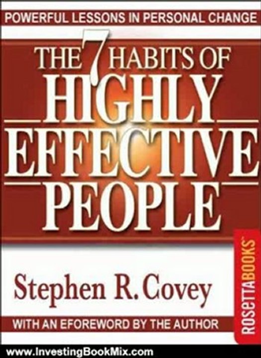 Investing Book Review: The 7 Habits of Highly Effective People by Stephen R. Covey
