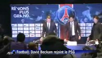 Football: David Beckham rejoint le PSG