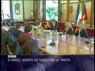 8 marzo, un tavolo per la parità in Campidoglio
