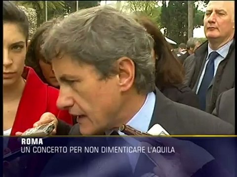L'Aquila, concerto in Campidoglio per non dimenticare