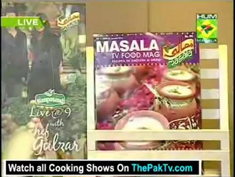 Masala Mornings with Shireen Anwar - 31st January 2013 - Part 2