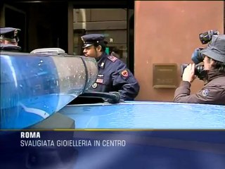 Gioielleria svaligiata nel cuore di Roma