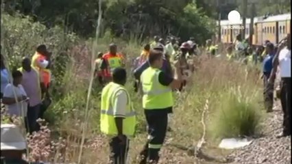 Hundreds injured in South Africa train collision