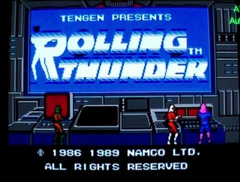 First Level - Only - Rolling Thunder - Nintendo