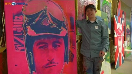 Kunstschilder uit t Zandt gaat exposeren in Monaco - RTV Noord