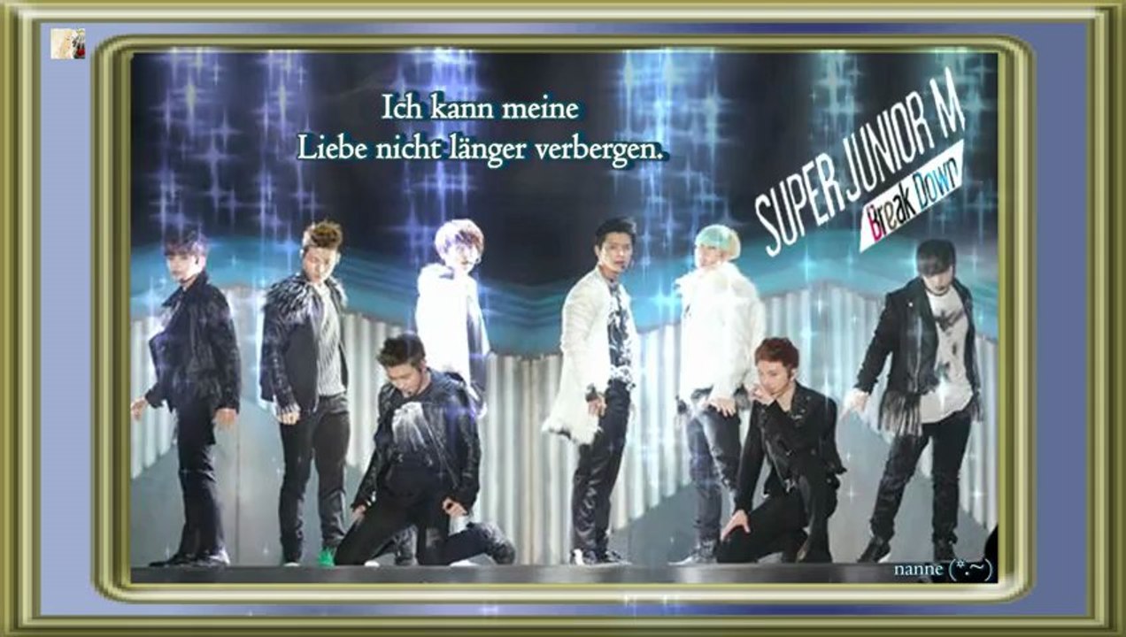 Super Junior-M - Break Down (Kor. Version) k-pop [german sub]