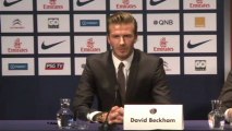 David Beckham rejoint le Paris Saint-Germain