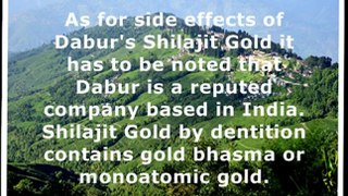 What Is Dabur Shilajit Gold What are the Side effects. The price of Dabur Shilajit Gold.