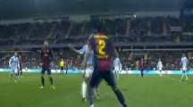 Messi and Dani Alves Tiki Taka vs Malaga