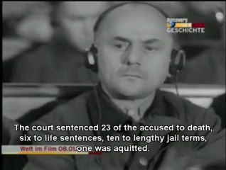 Auschwitz Trial in Poland (with subtitles) - Jan. 18, 1948 - 300k dead