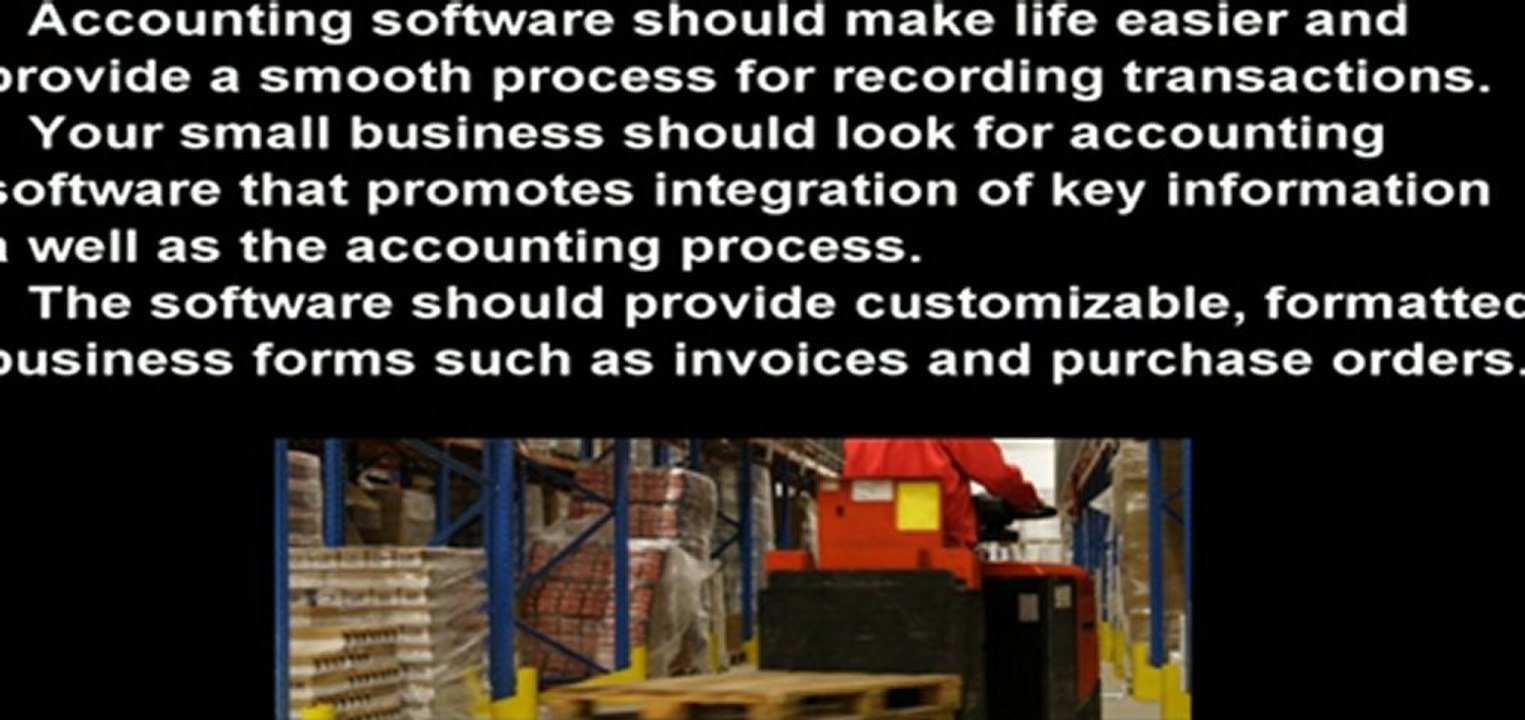 Small Business Accounting Software Tips
