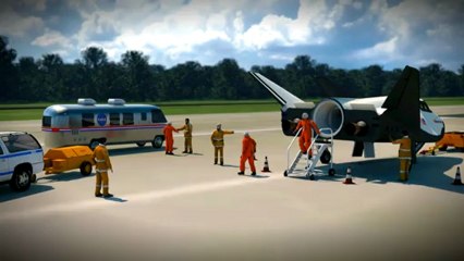 Mini-Space Shuttle Concept - Launch To Landing Animation