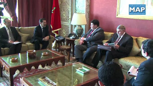 السيد العثماني يستقبل المبعوث الشخصي للرئيس الروسي