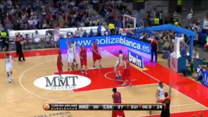 Real Madrid 86-78 CSKA Mosca, gruppo E
