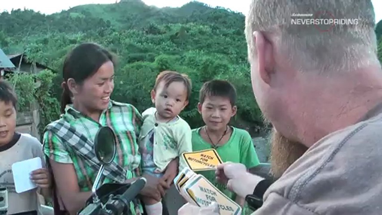Laos Bike Adventure, Episode #5 - Never Stop Riding