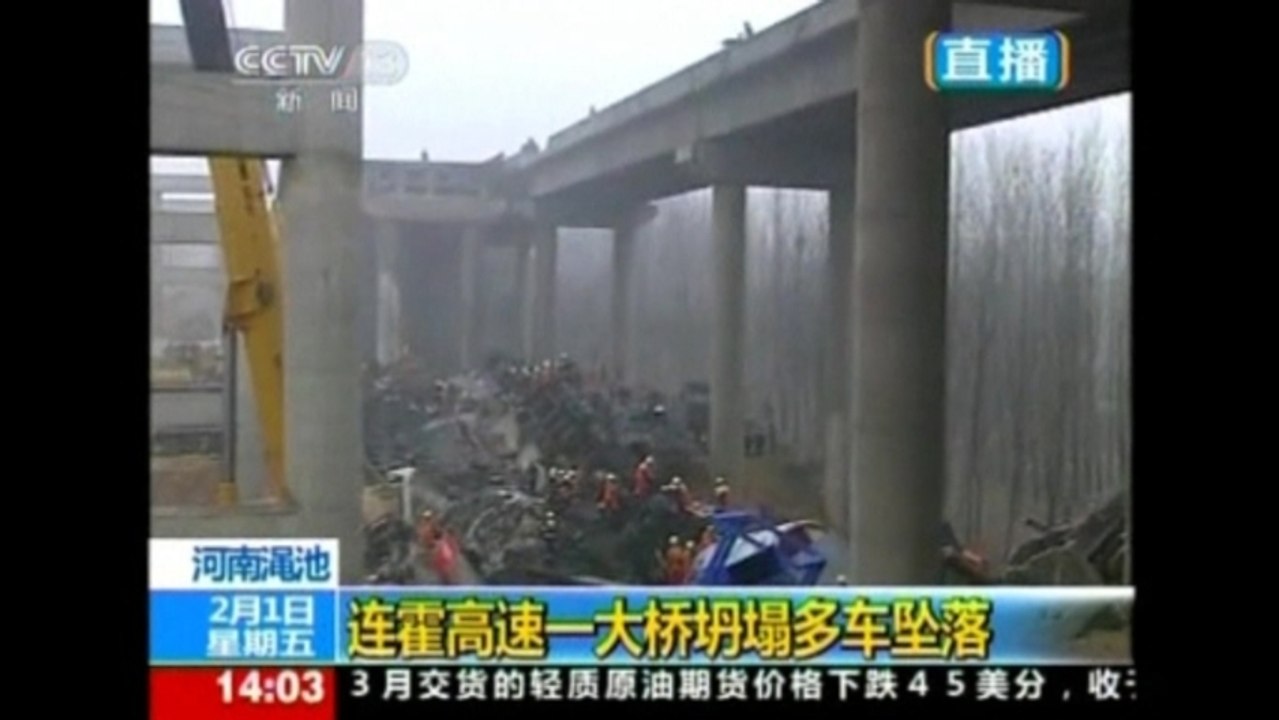 Bridge collapses killing at least 5