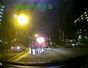 Accident at Tampines Avenue 7 on 13th Aug 2012 around 11.45pm (ignore the date on the video)