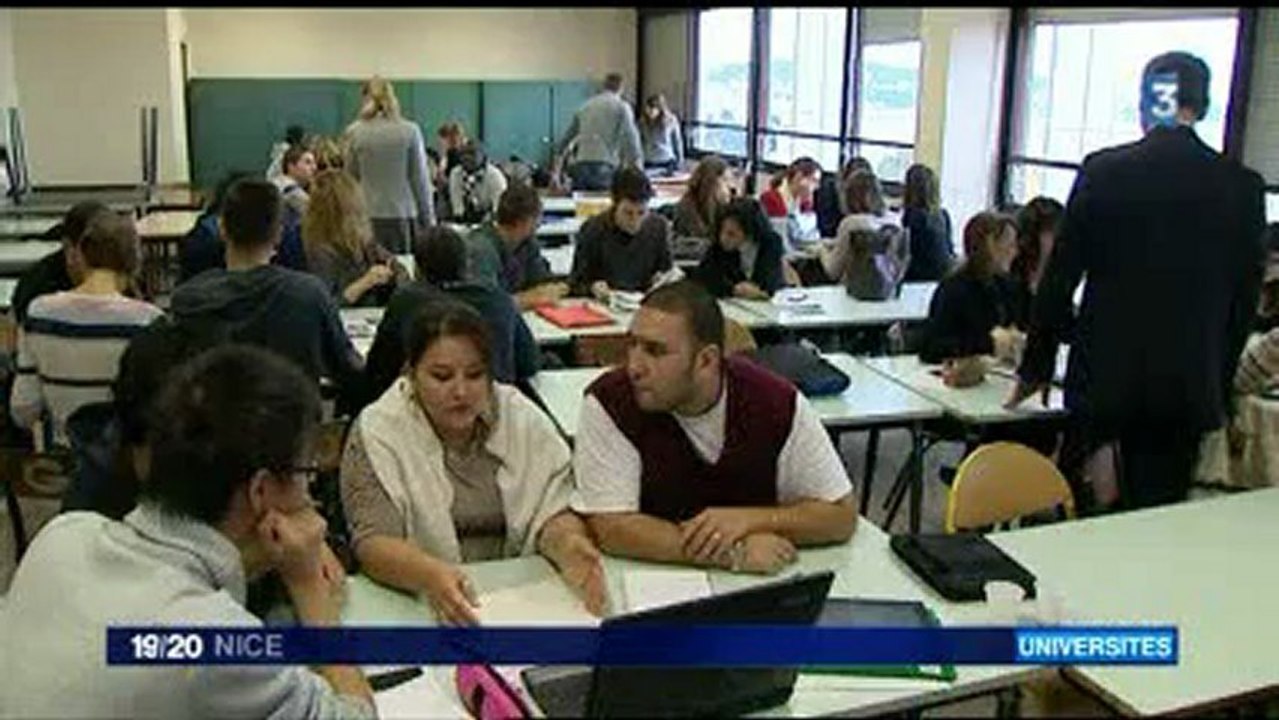 Reportage de France 3 Nice - Faculté de Géographie de Nice & 2ème Café Géographique de Nice