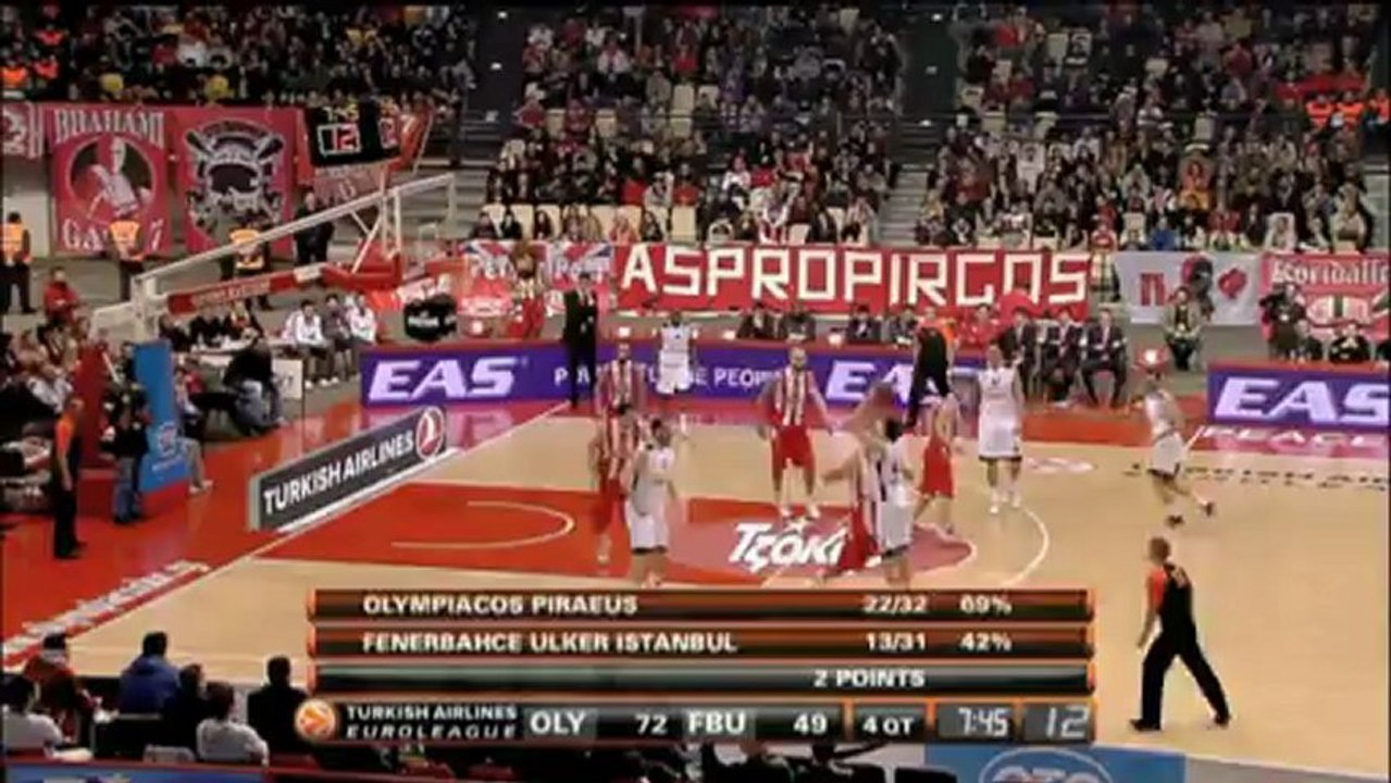 Titelverteidiger Olympiakos lässt Fener keine Chance