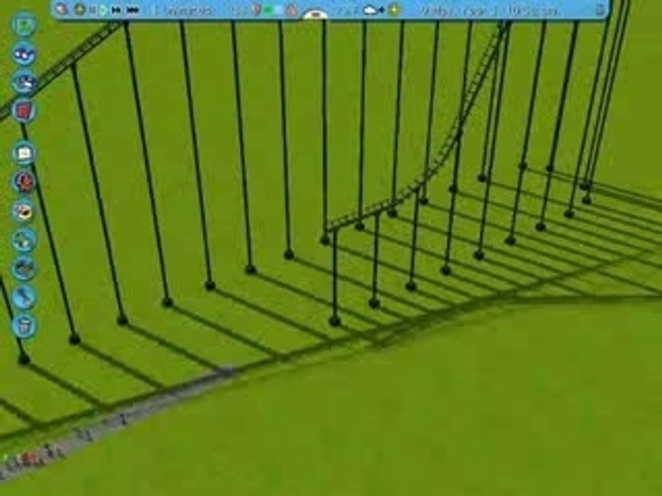 bowling and roller coaster