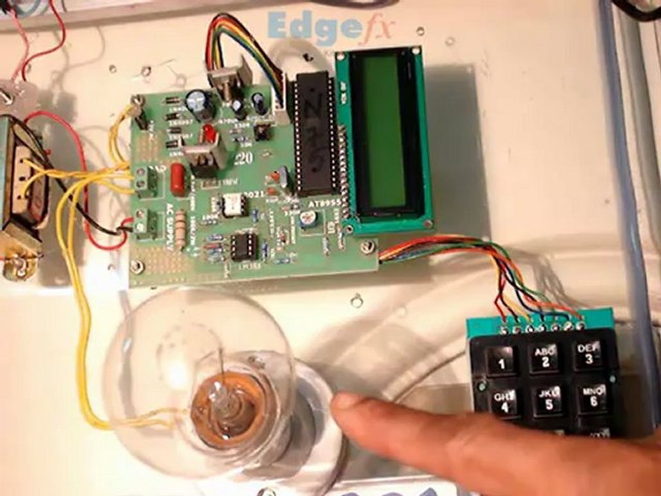 Programmable AC Power Control - 8051 Microcontroller Projects