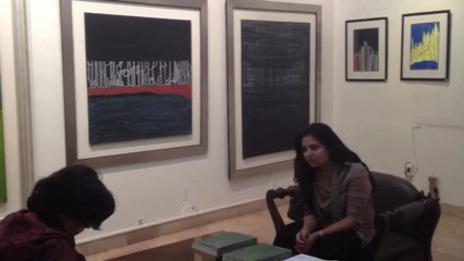 Soraya Sikander in conversation with Zahrah Mirza - artist describes Karachi in 3 colours