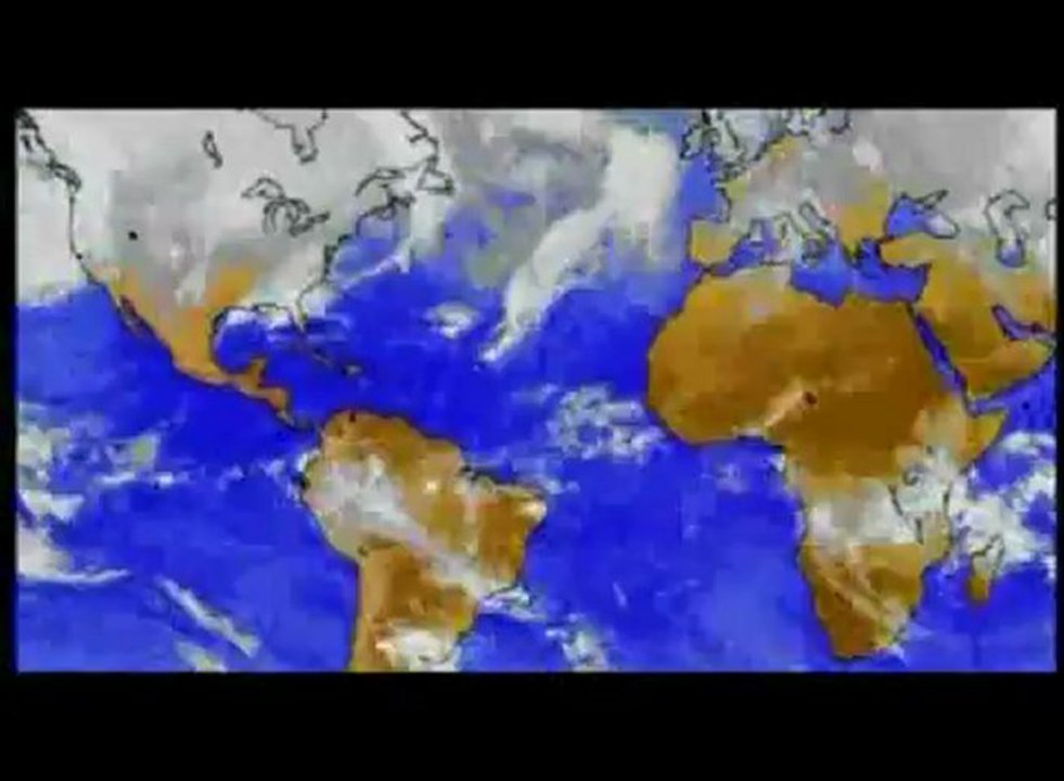 La répartition de l'eau sur la planète