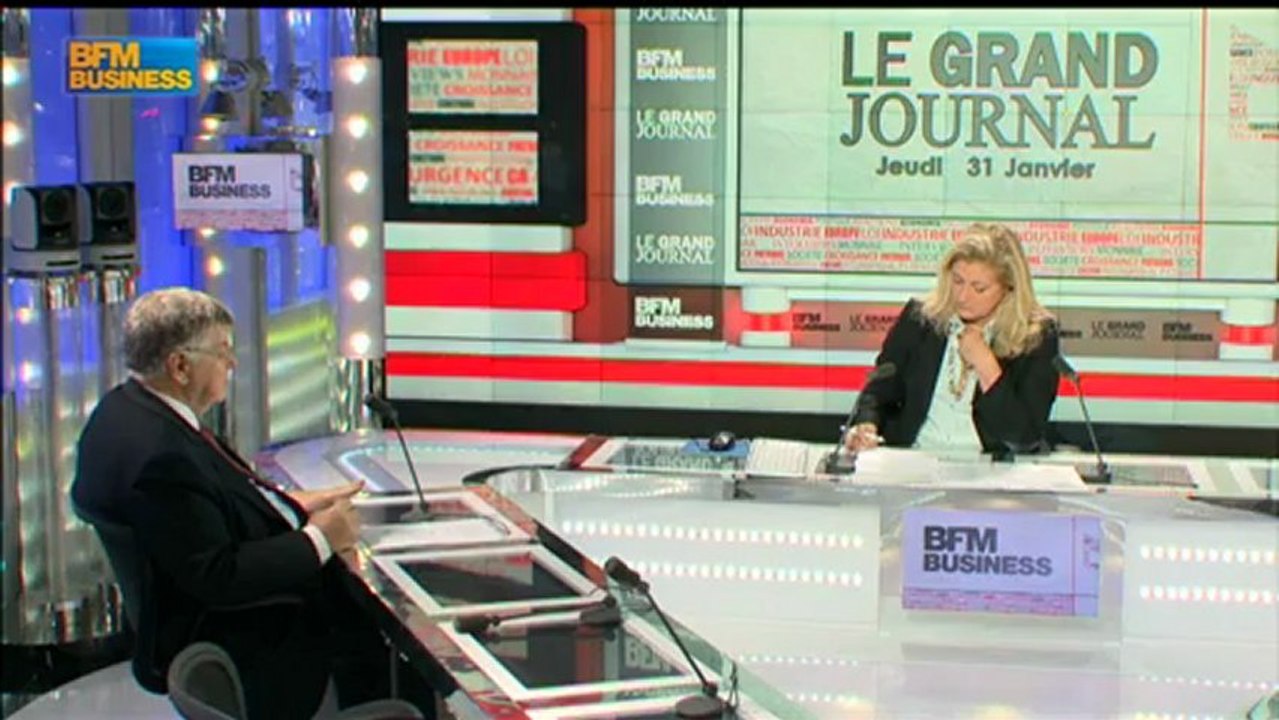 Didier Lombard de STMicroelectronics - 31 janvier - BFM : Le Grand Journal 1/4