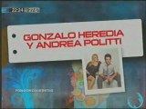 Gonzalo Heredia y Andrea Politti Promo 