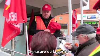 L'opération escargot de la CGT est passée par l'usine Saint Gobain d'Aniche