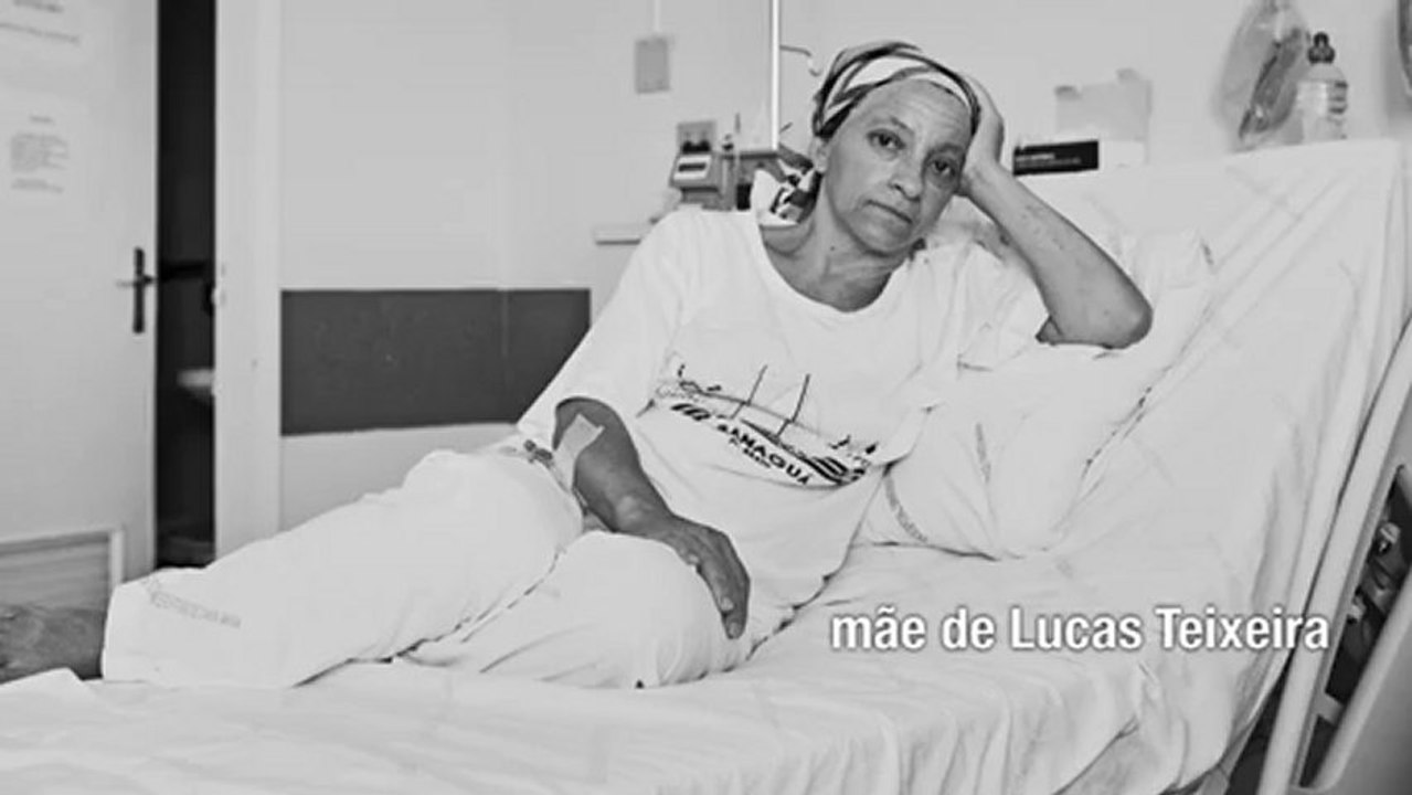 Ana Luiza Teixeira, mãe de Lucas Teixeira