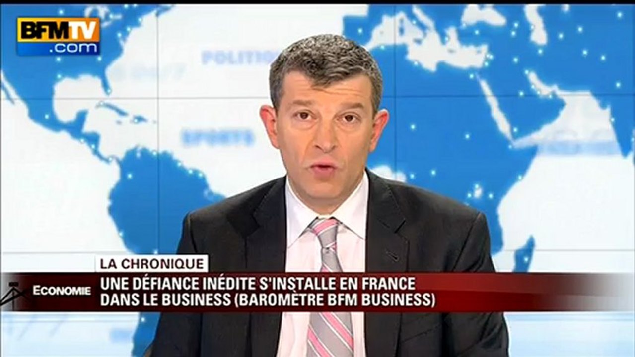 Chronique éco de Nicolas Doze : une défiance inédite s'installe en France dans les affaires - 01/02