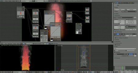 Blender 2.62 - faire du feu dans Blender.