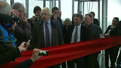 Boris Johnson: The Shard is like an intergalactic spear