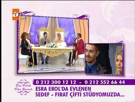 Esra Erol konukları sedef ve fırat