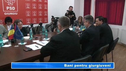 BANI PENTRU GIURGIUVENI