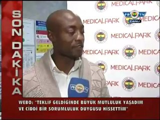 Pierre Webo: İlk duygularım mutluluk, gurur ve sorumluluk
