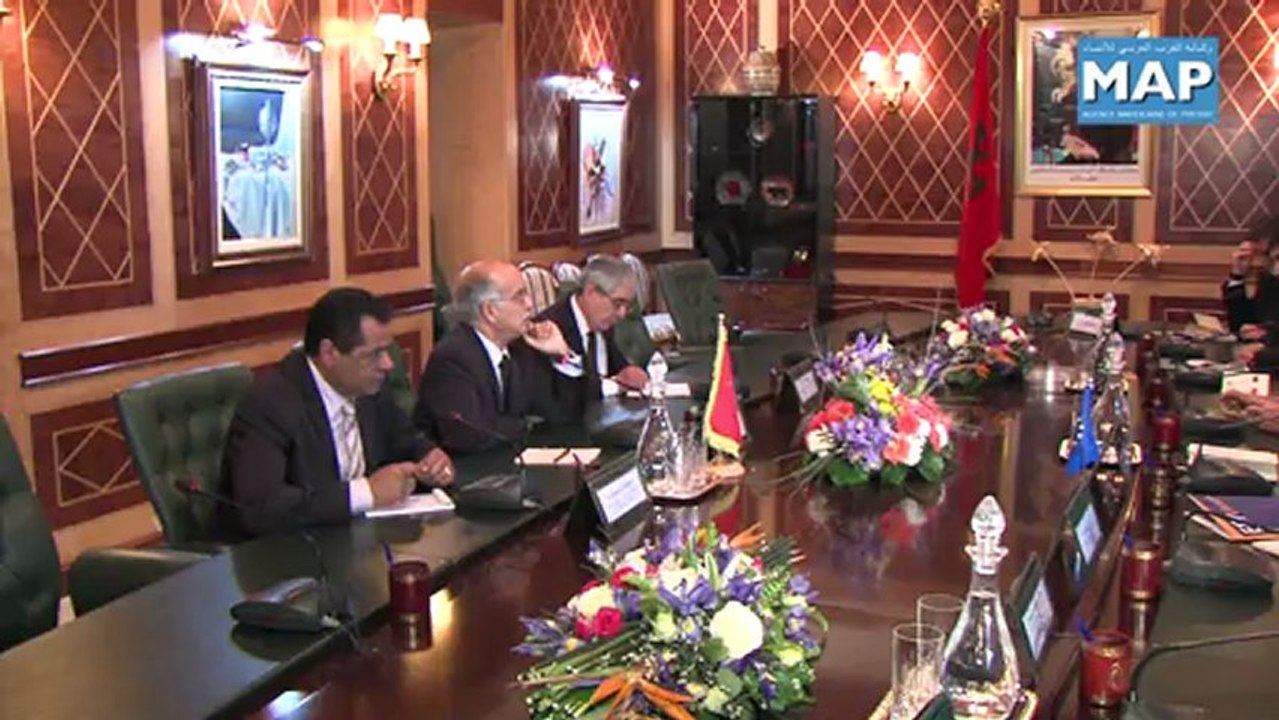 M. Biadillah reçoit le président du groupe d'amitié Maroc-UE au parlement européen