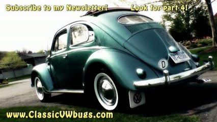 Classic VW BuGs How to Repair Restore Beetle Heater Channels pt.3