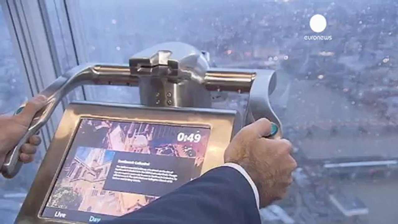 UK's tallest building The Shard opens to the public
