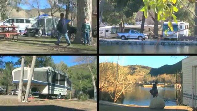 Camping RV Southern California Trout Fishing Campfires BBQ
