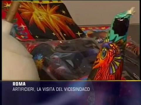 Artificieri, la visita del vicesindaco di Roma