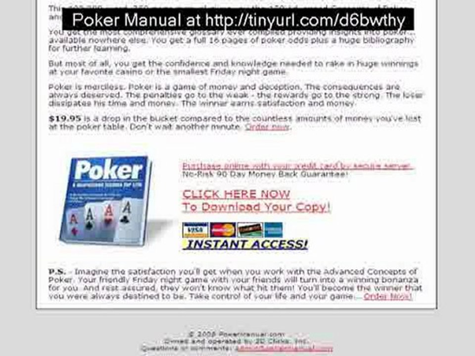 Learn Poker