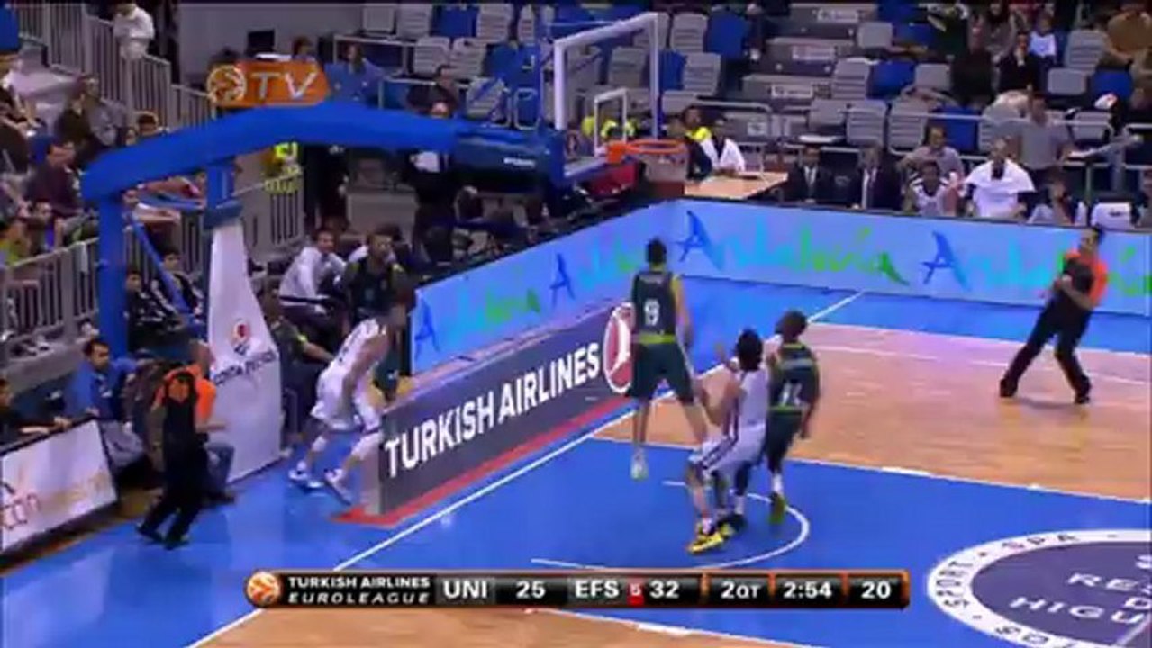 Highlights: Unicaja Malaga-Anadolu Efes Istanbul