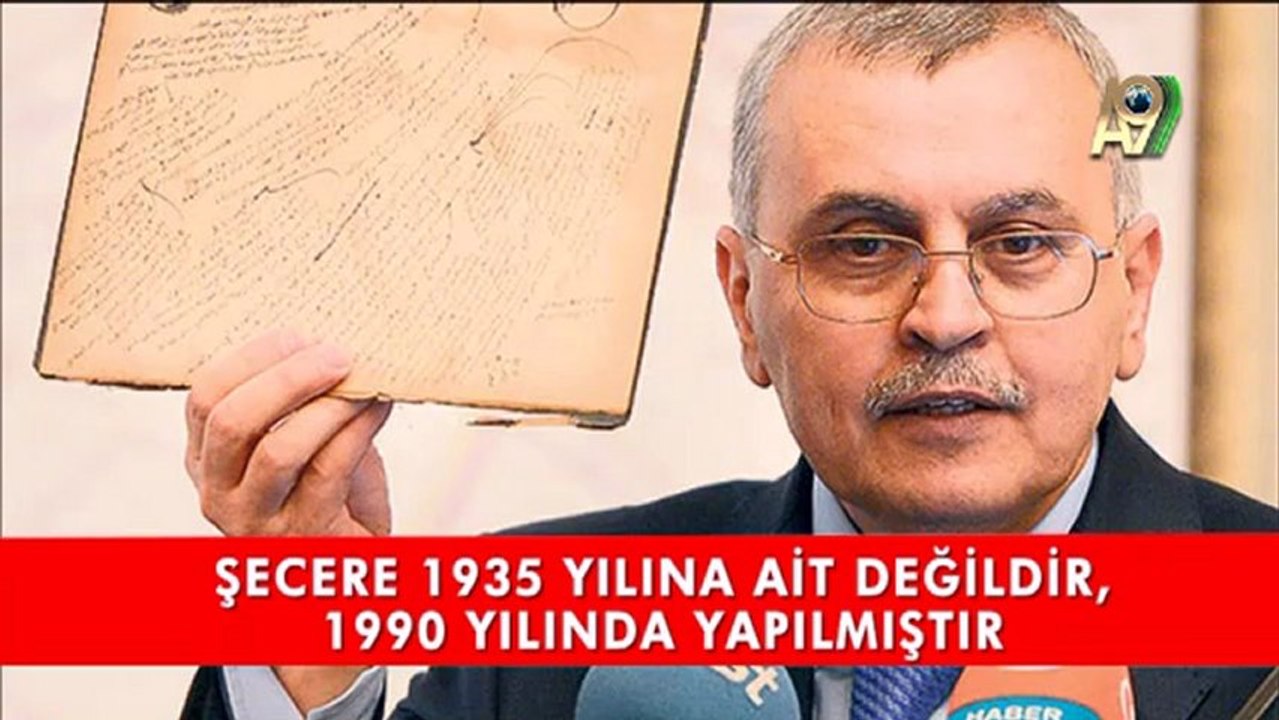 Ahmet Akgündüz'ün gösterdiği seceredeki çelişkiler ve yanlışlar